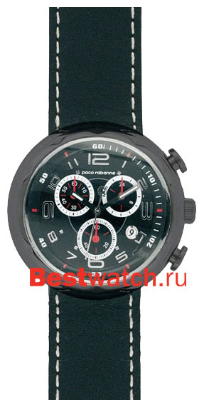 Часы Paco Rabanne Gent Leather Round PRH930_3AA
